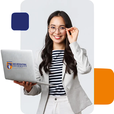 Happy students studying on campus img